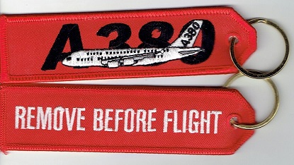 RBF A380キイチェーンタグ