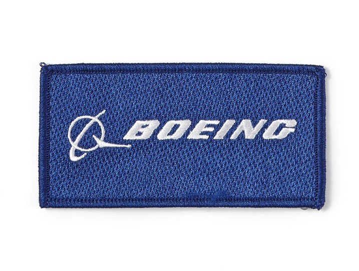 BOEINGロゴ刺繍ワッペン