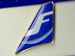 日本製尾翼ピン フィンランド航空