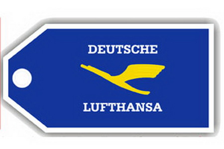 ラゲッジタグ - Lufthansa Retro