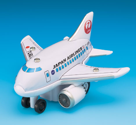 飛行機ミニプルバックJAL鶴丸 パイロットハウス