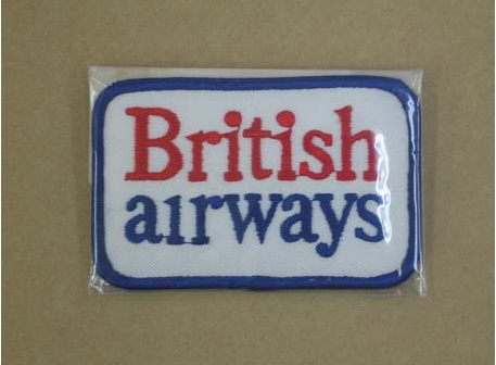 British airways ワッペン