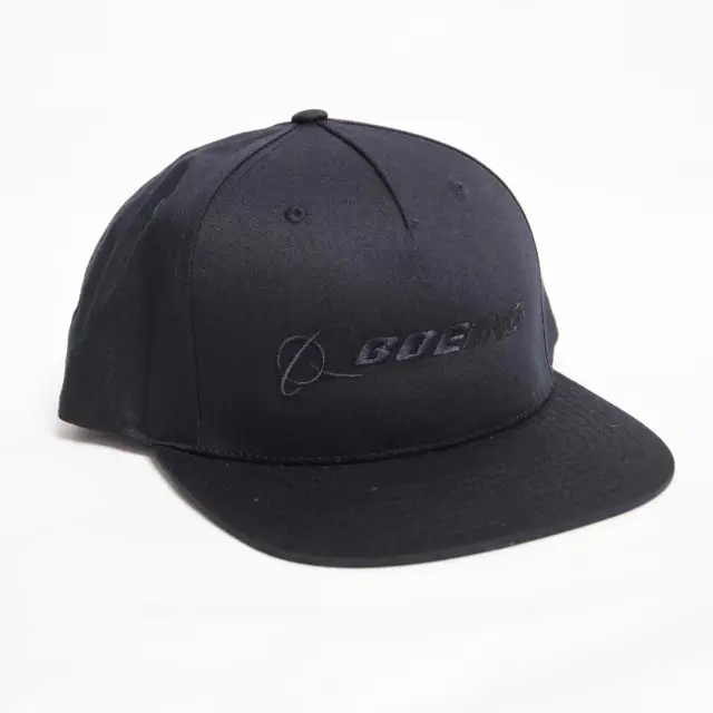 Boeing Signature Logo Flat Bill Hat（濃紺）