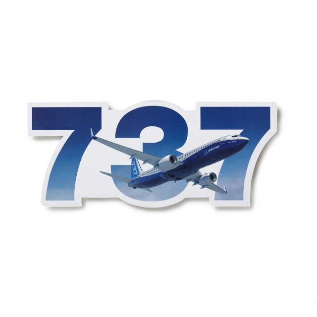 ボーイングDie-CutステッカーB737