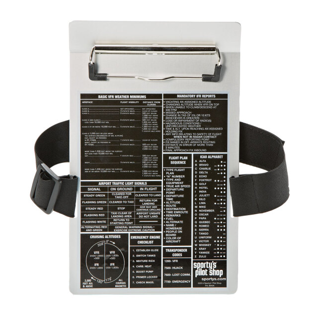 Sporty's Classic Kneeboard(VFR/IFR両方)