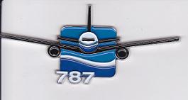 Boeingファミリイマグネット-B787