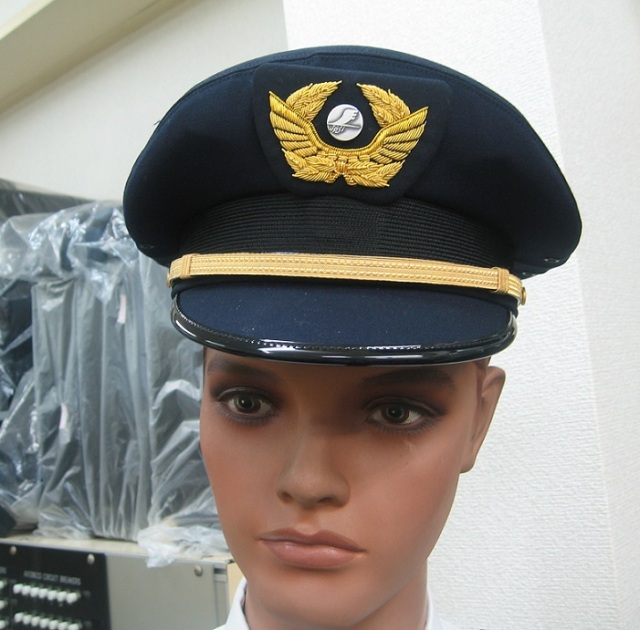 A-typeパイロット制帽（濃紺）コパイ 57cm