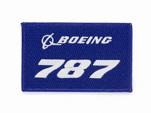 BOEING787刺繍ワッペン