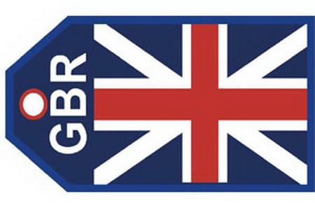 ラゲッジタグ - Great Britain Flag（イギリス）