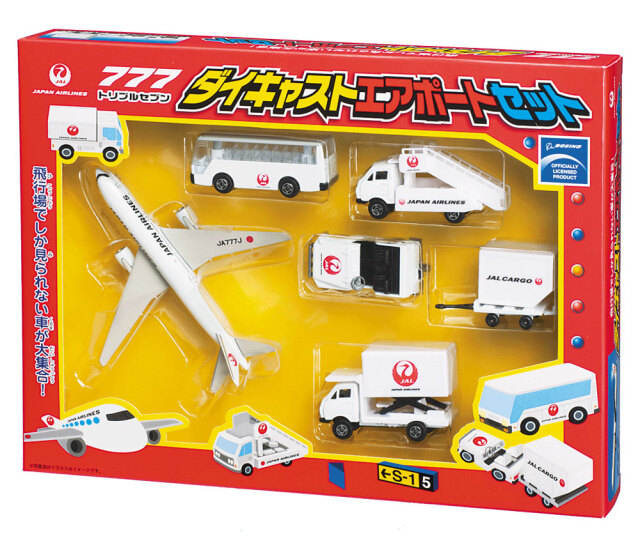 ダイキャスト エアポートセットJAL