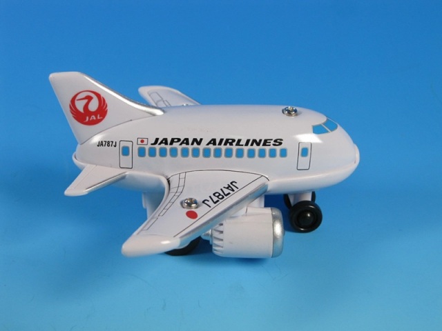 飛行機ミニプルバックJAL鶴丸 パイロットハウス