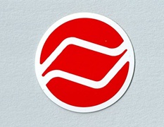 エアライン丸ステッカー(小)NORTHWEST