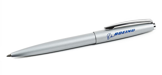 Boeing Push-Button Ballpoint Pen(シルバー)