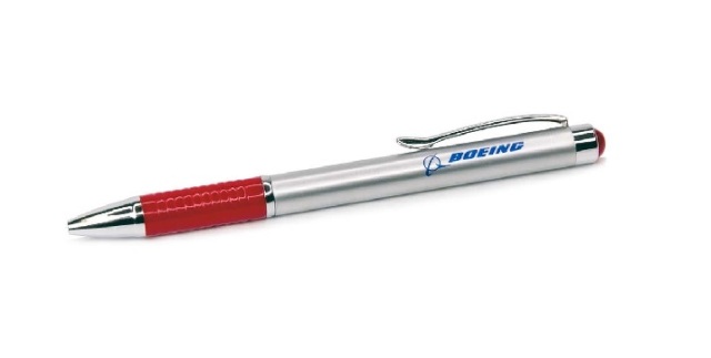 Boeing Ridge Grip Pen(レッド)