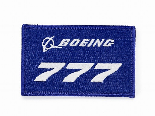 BOEING777刺繍ワッペン