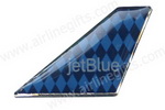 尾翼ピン JetBlue Harlequin（アメリカ）