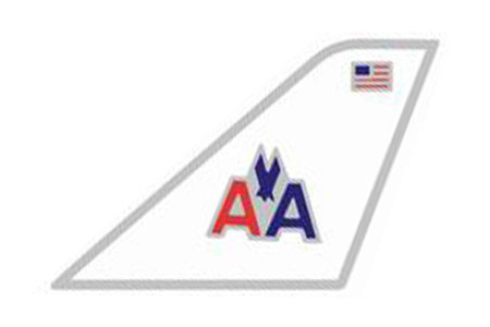 尾翼ピン アメリカン航空
