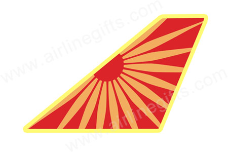 尾翼ピン インド航空