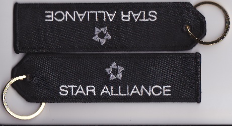 STAR ALLIANCE航空 キイチェーンタグ