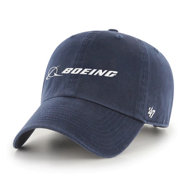 47 Boeing Signature Logo Clean Up Hat (濃紺)