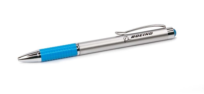 Boeing Ridge Grip Pen(ブルー)