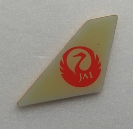 尾翼ピン JAL鶴丸