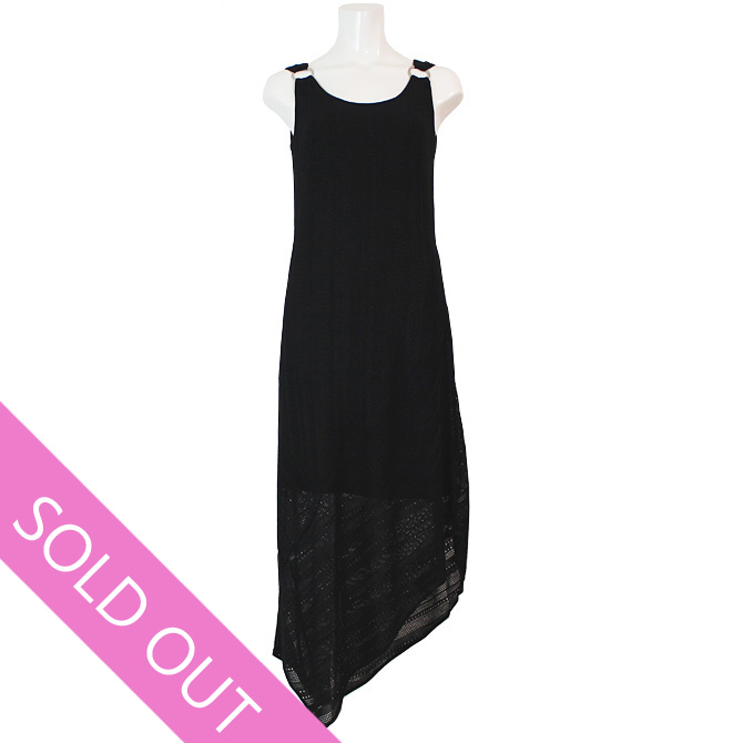 【LEO & UGO】【レオアンドユーゴ】BER847　ニットドレス　ブラック