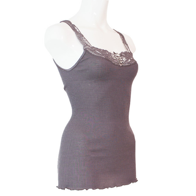 【ARTIMAGLIA】【アートマリア】31402　シルクＸウール レースアップタンクトップ