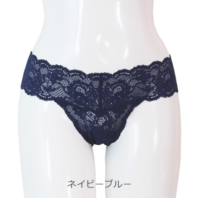 【COSABELLA】【コサベラ】Never Say Never《Cutie》ストレッチレースタンガ　Blue