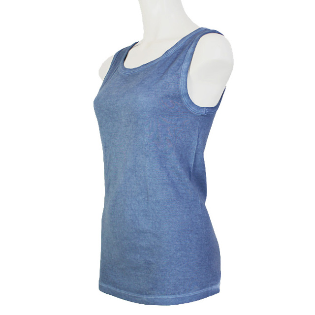 【Madiva】【マディバ】 ACQUA　オーガニックコットン　タンクトップ　MIRTILLO （ブルーベリー）