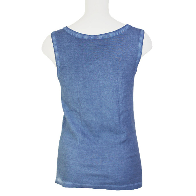 【Madiva】【マディバ】 ACQUA　オーガニックコットン　タンクトップ　MIRTILLO （ブルーベリー）