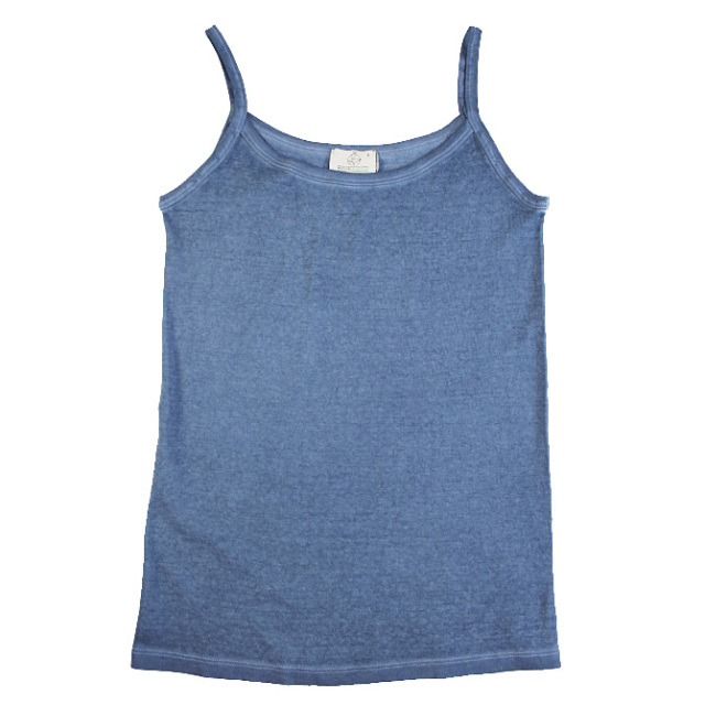 【Madiva】【マディバ】 ACQUA　オーガニックコットン　キャミソール　MIRTILLO （ブルーベリー）