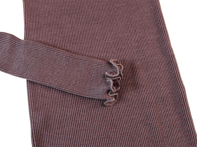 【Madiva】【マディバ】 PHOEBE　シルク＆ウール　長袖トップ　TROPEA