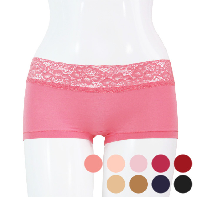 Bradelis おしりが桃パンツ 305 ウエストレース付きボーイレッグショーツ