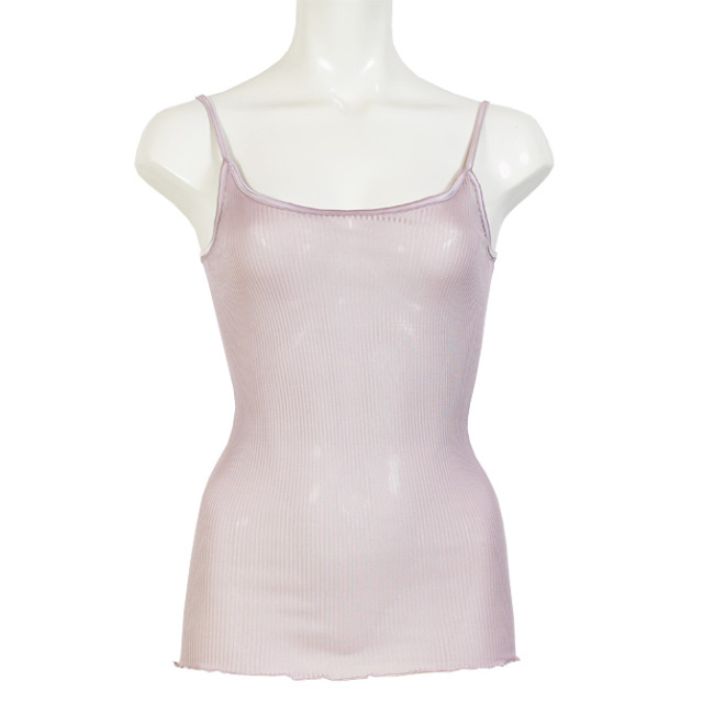 Oscalito オスカリート 9450 シルクキャミソール Rose Wood