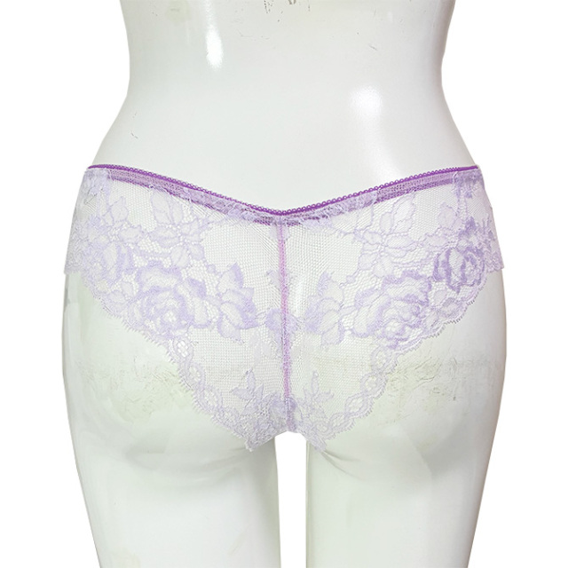 【STUDIO SHINNO】【スチューディオシンノ】 0882　総レースタンガ ２（Mサイズ）ライラック