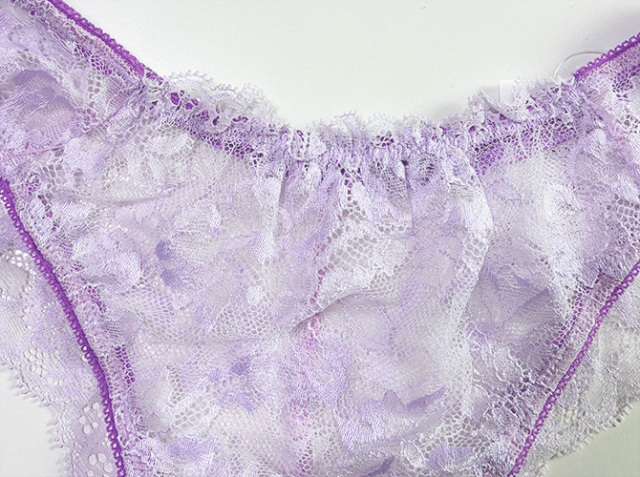 【STUDIO SHINNO】【スチューディオシンノ】 0882　総レースタンガ ２（Mサイズ）ライラック