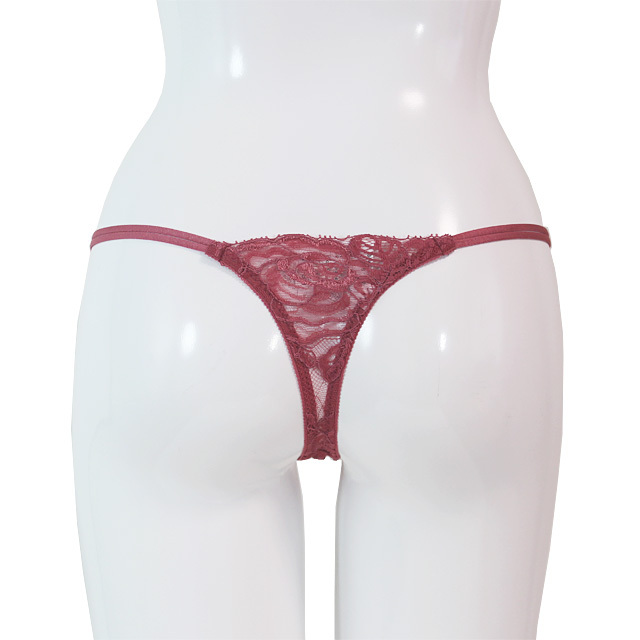 【STUDIO SHINNO】スチューディオシンノ　0913　総レースタンガ *Classic Rose*