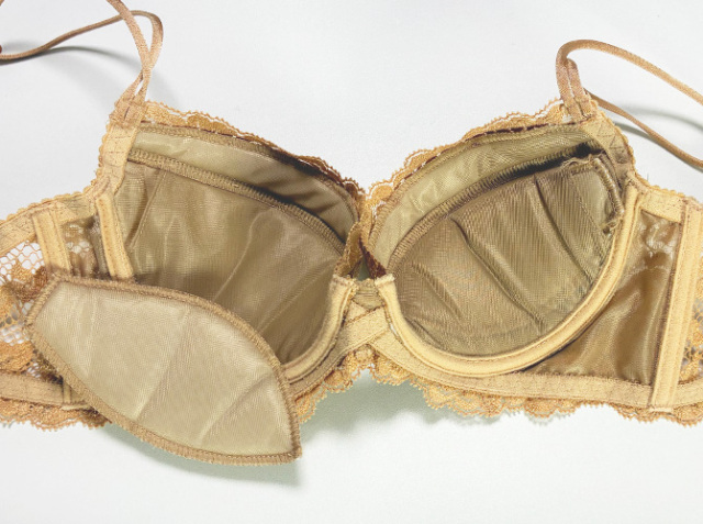 【STUDIO SHINNO】スチューディオシンノ　0920　ダブルパットブラ　モカ