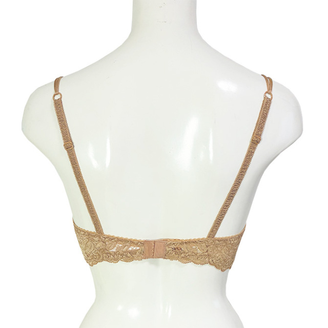 【STUDIO SHINNO】【スチューディオシンノ】 0880　総レース ダブルパットブラ　ライラック