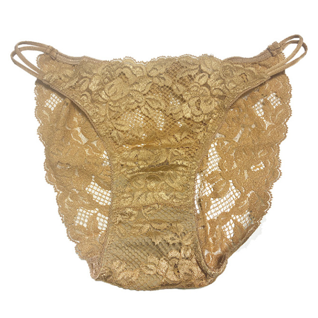 【STUDIO SHINNO】【スチューディオシンノ】 0921 サイドストリング 総レースショーツ モカ