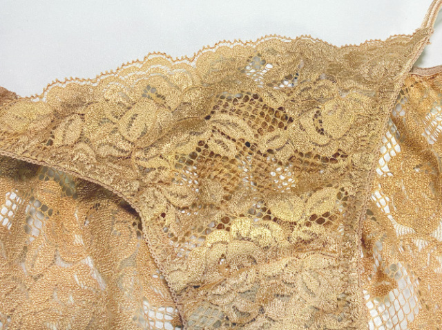 【STUDIO SHINNO】【スチューディオシンノ】 0921　サイドストリング　総レースショーツ　モカ