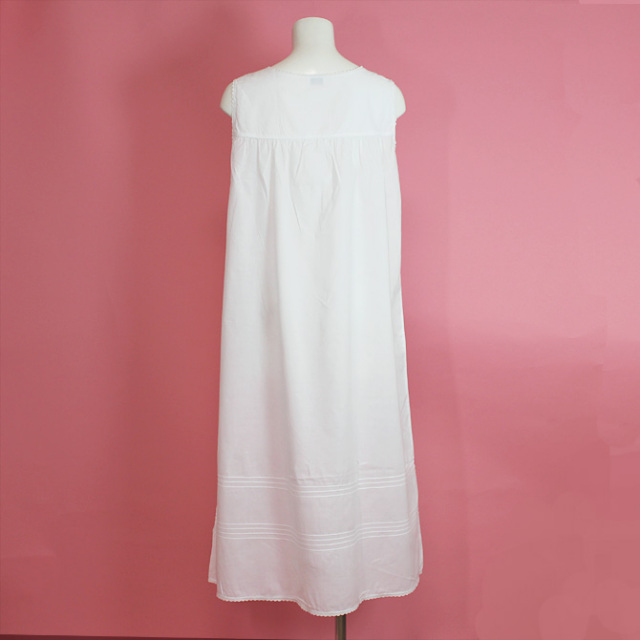 【Thea】【テア】 MAILE　ピュアコットン100％ ノースリーブナイティ