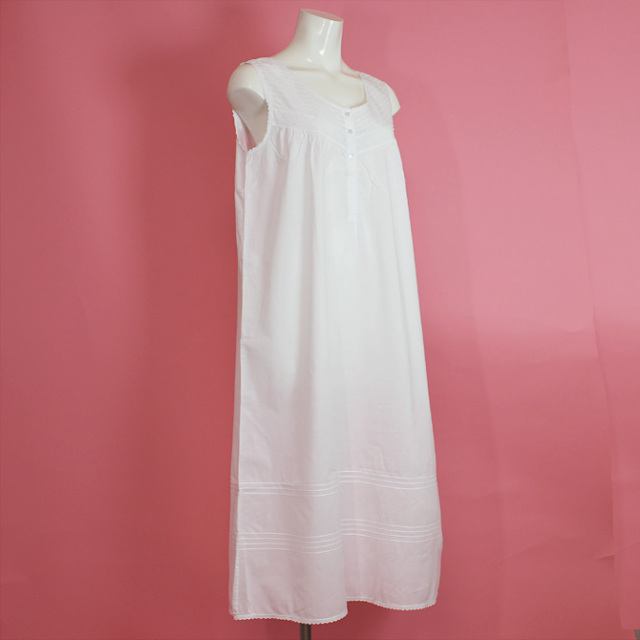 【Thea】【テア】 MAILE　ピュアコットン100％ ノースリーブナイティ