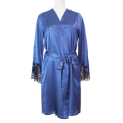 【COEMI】【コエミ】「Eternal Glam」 172812 サテンガウン  Steel Blue/Royal