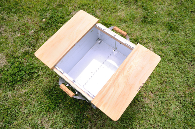 sc_wingtop25｜シェルフコンテナ25カスタム用両開きスライド天板｜cridas 