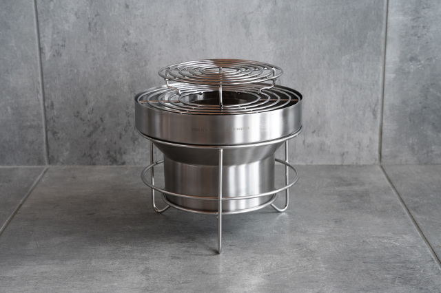 YOKA SHICHIRIN++|収納袋付セット|ステンレス製七輪|YOKA