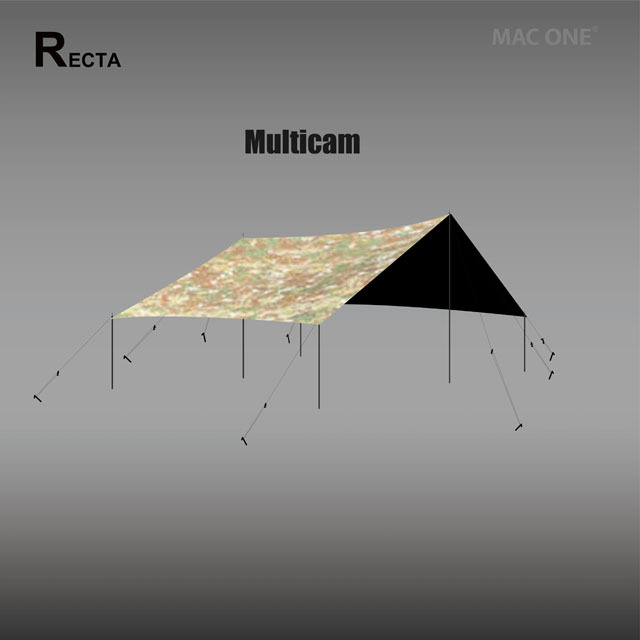 Mac Outdoor Mac One レクタタープ L コヨーテ MacOne Recta L｜レクタタープLサイズ｜Mac Outdoor
