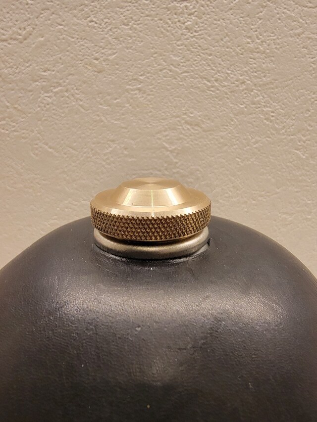 MORE E CAP Ver.1｜磁石付き｜OD缶専用真鍮キャップ｜MOAI