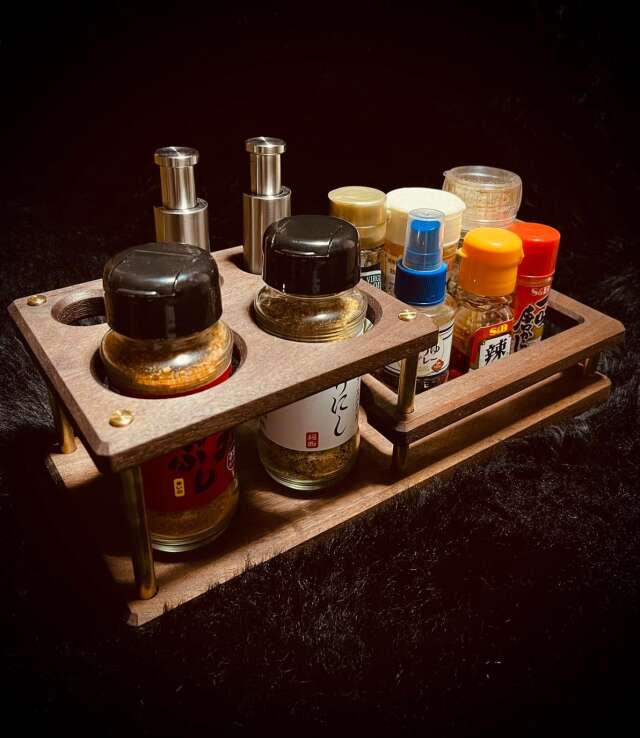 SPICE-TAGE 三脚Ver.｜WALNUT EDITION｜XWAG PRODUCTS